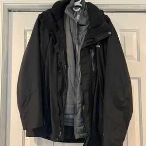 Columbia Men's 3-in-1 Omni Heat Rain and Winter Coat